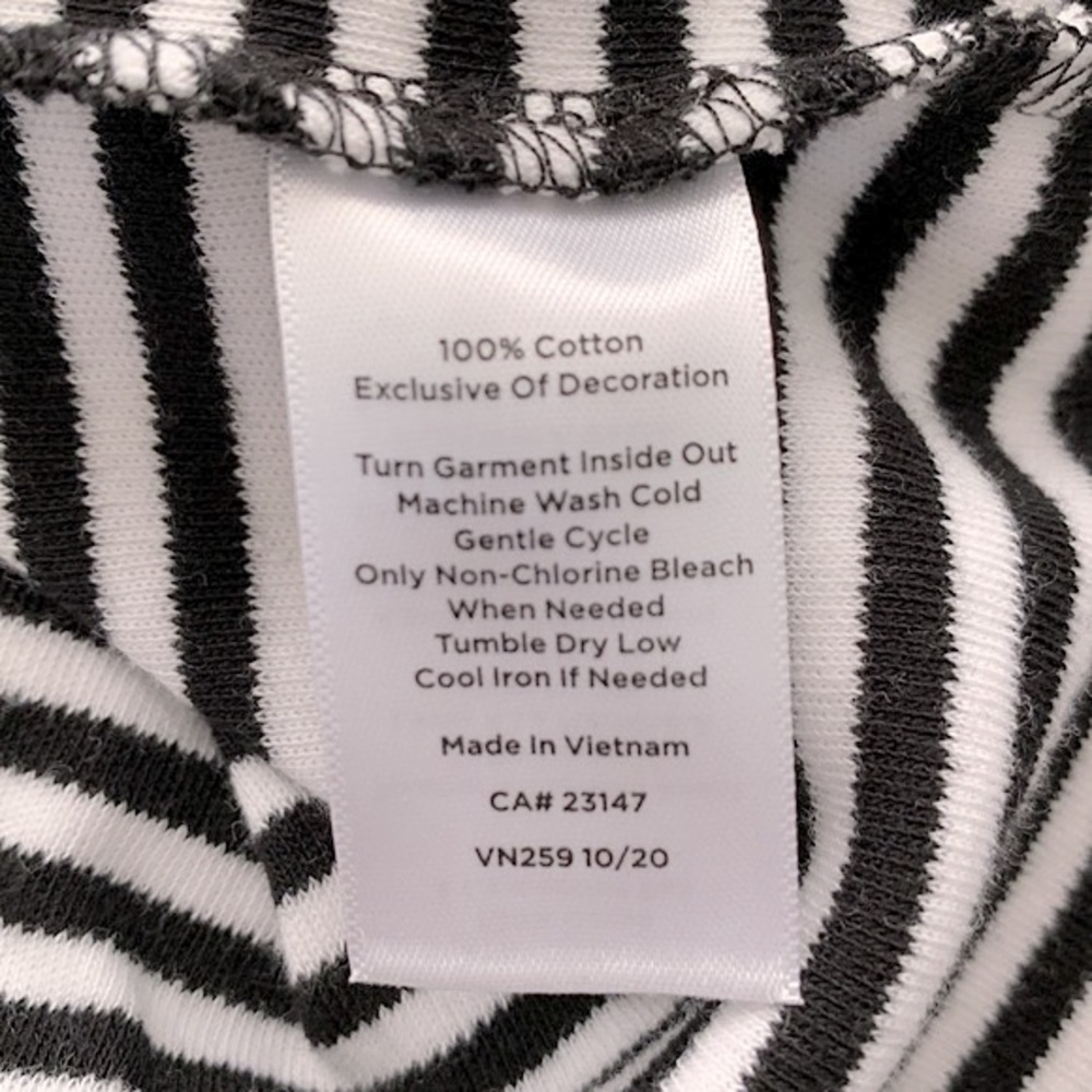 Talbots Stripe T-Shirt Dress NWOT - Picture 8 of 10